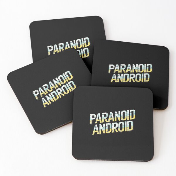 Item preview, Paranoid Android - Rock - Grunge - Pop - Blues - Electro - Classic - Retro designed and sold by SentientGallery.