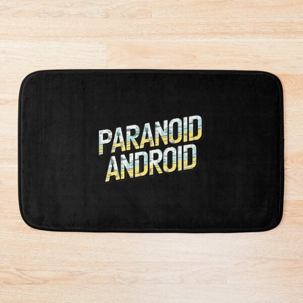 Item preview, Paranoid Android - Rock - Grunge - Pop - Blues - Electro - Classic - Retro designed and sold by SentientGallery.