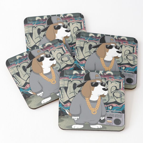 Item preview, 90s Hip Hop Beagle designed and sold by NeatThingLover.