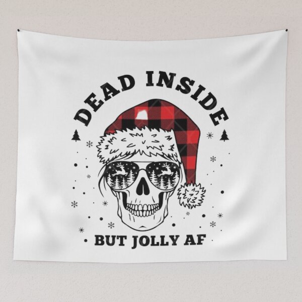 Item preview, Dead Classic Retro Essential Vintage Jolly Af But Christmas Inside designed and sold by SmithWSTaRR.
