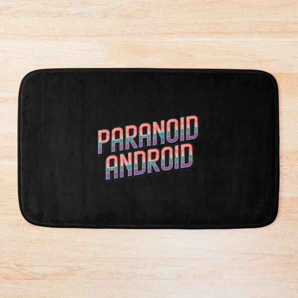 Item preview, Paranoid Android - Rock - Grunge - Pop - Blues - Electro - Classic - Retro designed and sold by SentientGallery.