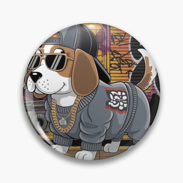 Item preview, Rap Star Beagle designed and sold by NeatThingLover.