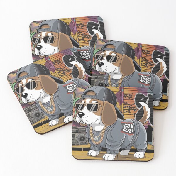 Item preview, Rap Star Beagle designed and sold by NeatThingLover.