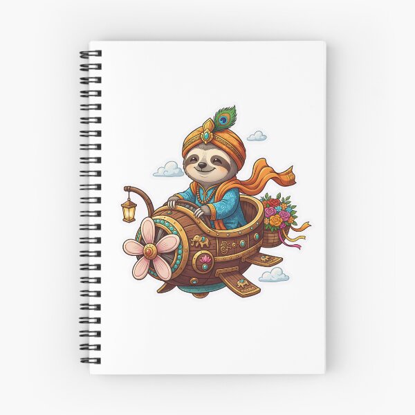 Item preview, Sloth in Turban on Steampunk Flying Machine designed and sold by XM STOREZ .