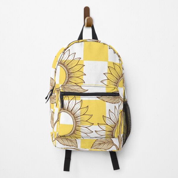 Item preview, Rustic Checkered Sunflower Garden Pattern designed and sold by imperiumpublicitario .