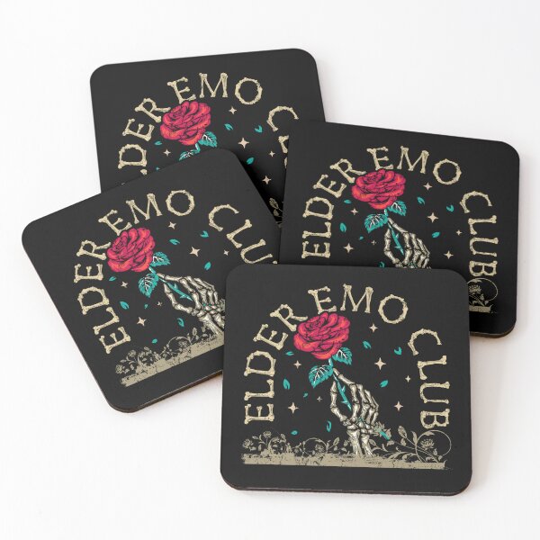 Item preview, Elder Emo Shirt – Skeleton Hand Holding Rose Gothic Alternative Nostalgia designed and sold by Pingestre.