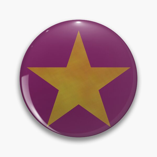 Item preview, Golden Star on purple - Calm, Sensory-Friendly designed and sold by CreaTwinkles.