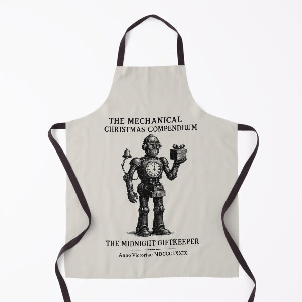 Artikelvorschau, Der Mitternachts-Geschenkehüter – Viktorianischer Steampunk-Uhrwerk-Wächter entworfen und verkauft von Tattee.