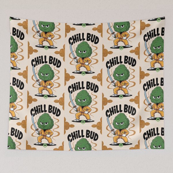 Item preview, Chill bud weed movies designed and sold by GreenKingShop.