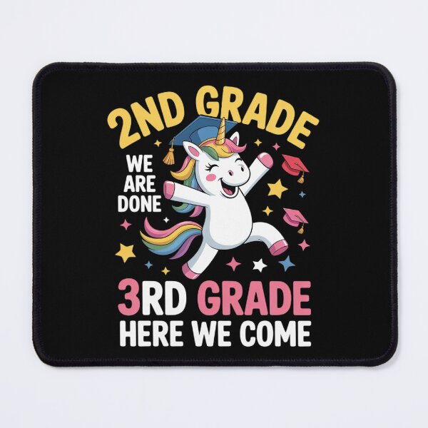 Item preview, Girls 2nd Grade Graduation Unicorn Outfit Hello 3rd Grade designed and sold by HuValverdeArt.