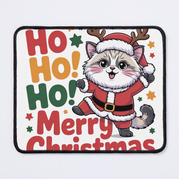 Item preview, Ho ho ho Ragdoll cat Christmas designed and sold by kaka8888.