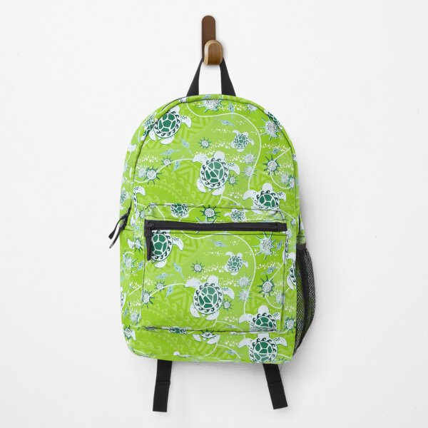 Item preview, Hawaii Lemon turtles on a Green background designed and sold by Alex  Blud.