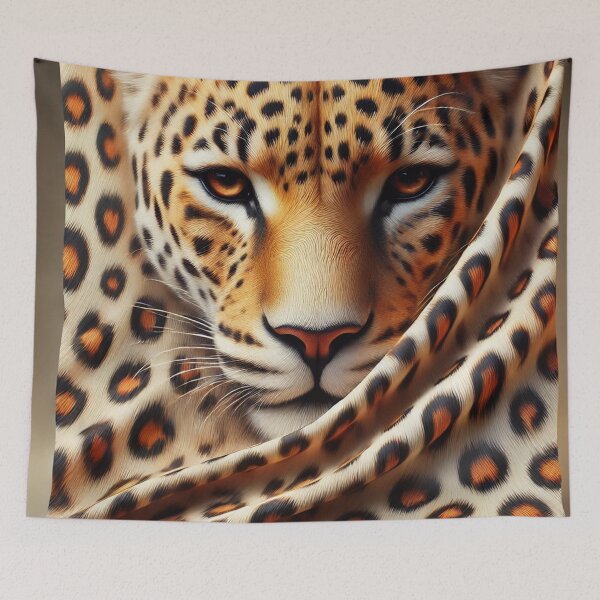 Item preview, Cheetah's Gaze – Fierce Elegance in Animal Print designed and sold by Tommandjerry.
