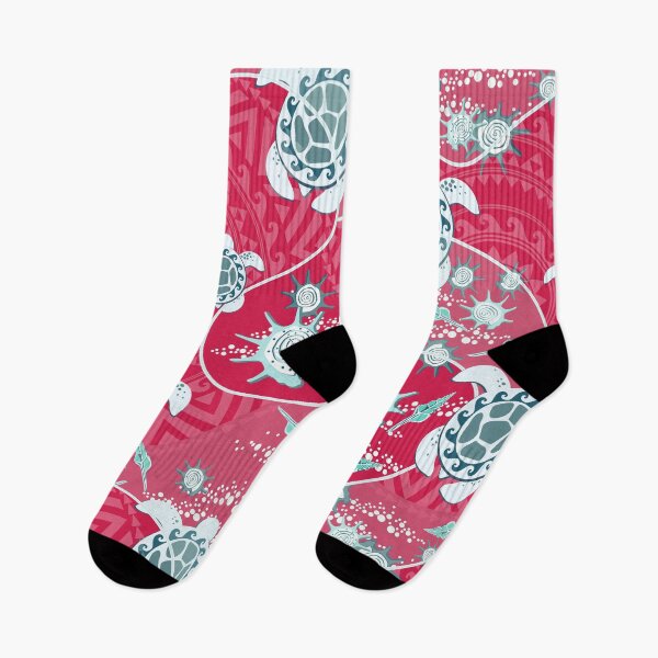 Item preview, Hawaii Lemon turtles on a Dark pink background designed and sold by Alex  Blud.