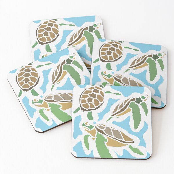 Item preview, Turtle Collage designed and sold by Badar Connections.