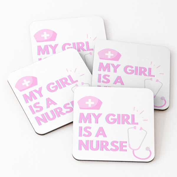 Item preview, MY GIRL IS A NURSE T-SHIRT designed and sold by Estte-creative.