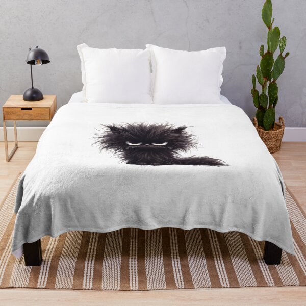 Item preview, Grumpy Black Cat 05 designed and sold by Purranova.