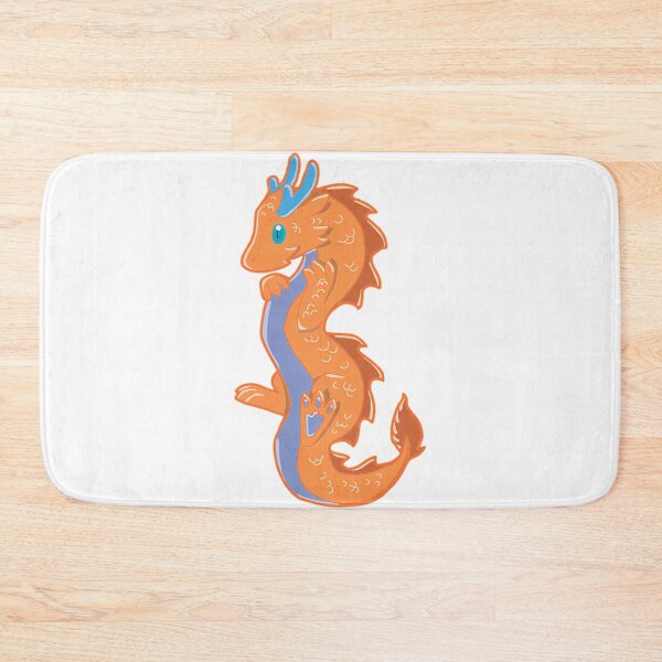 Item preview, Cute Orange Eastern Dragon designed and sold by ConceptThena.