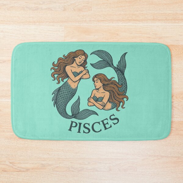 Item preview, Pisces – The Cosmic Mermaids designed and sold by DivineRejects.
