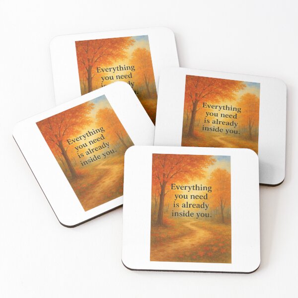 Item preview, Autumn Forest Motivation Quote designed and sold by Antonia2412.