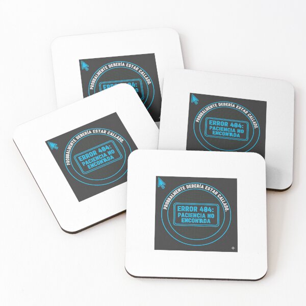 Item preview, Error 404 Patience Not Found | Retro Programmer Geek Humor designed and sold by Estudio101.