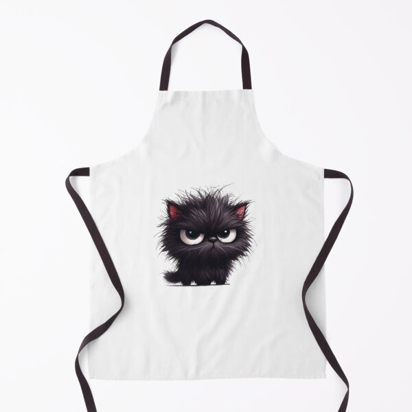 Item preview, Grumpy Black Cat 07 designed and sold by Purranova.