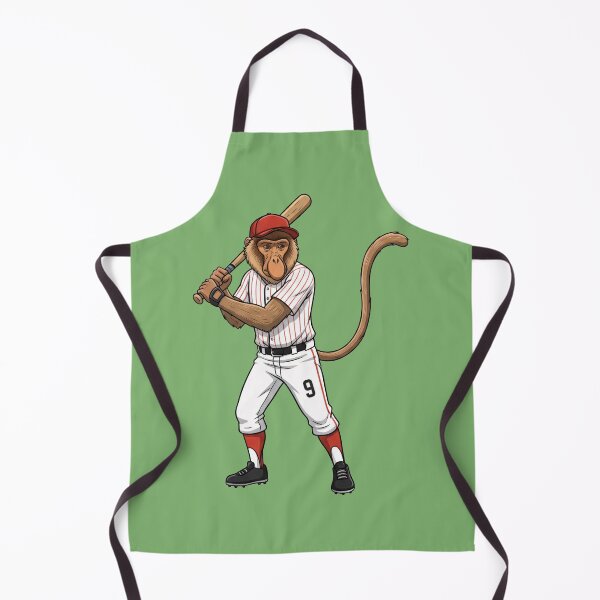Item preview, Proboscis Power: Baseball Monkey Player Collection - Pitcher, Catcher, Batter & Fielder Art designed and sold by Wild-way Art.