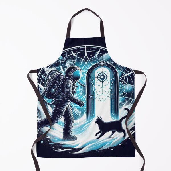 Item preview, "Cosmic Gateway: Astronaut and the Black Cat" designed and sold by Dogandesighn.