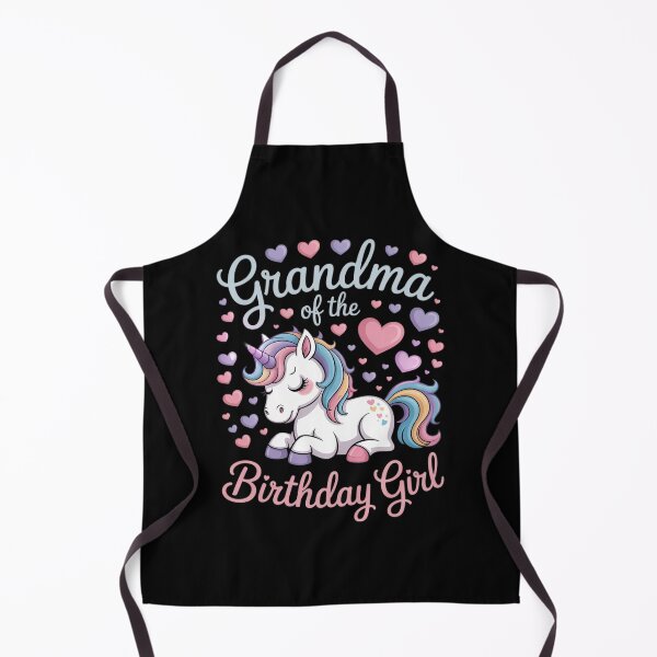 Item preview, Grandma of the Birthday Princess Girl Flossing Unicorn Mimi designed and sold by HuValverdeArt.