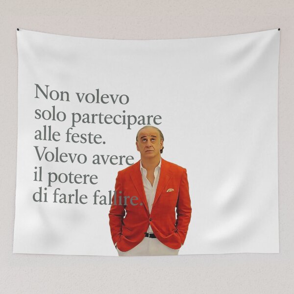 Item preview, Jep Gambardella – The Power to Ruin the Party designed and sold by bisha.