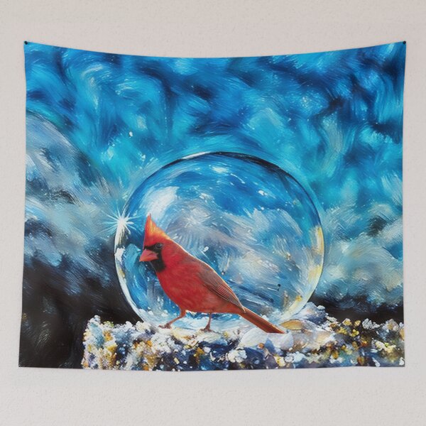 Item preview, Cardinal Crystal Ball designed and sold by tomorrowsart.