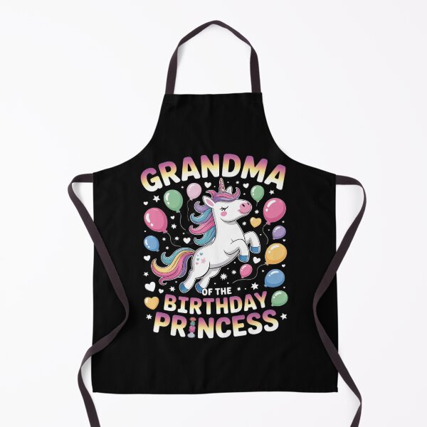 Item preview, Grandma of the Birthday Princess Girl Flossing Unicorn Nana designed and sold by HuValverdeArt.
