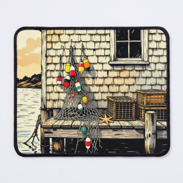Item preview, Coastal Shanty designed and sold by Leslie Montgomery Art.