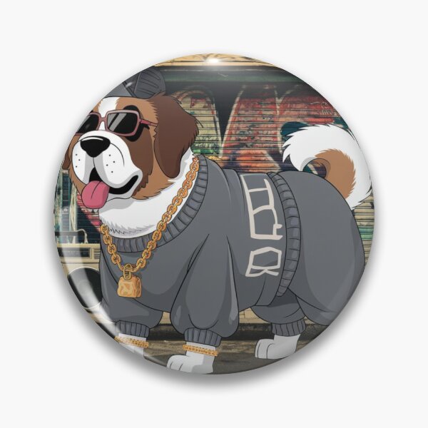 Item preview, 90s Hip Hop St Bernard designed and sold by NeatThingLover.