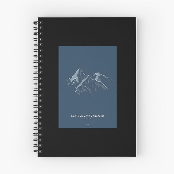 Item preview, Mountains and Faith — Minimal Blue designed and sold by EdgarSTatum8.