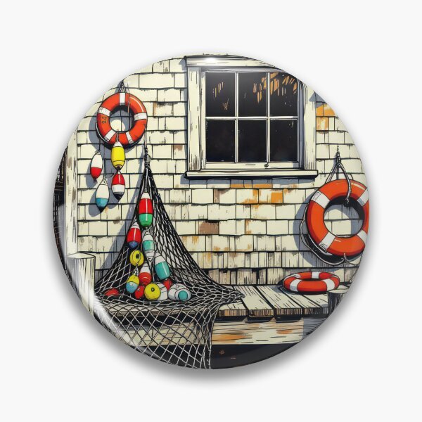 Item preview, Coastal Fisherman's Retreat  designed and sold by Finding Fortuity.