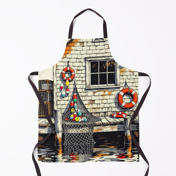 Item preview, Coastal Fisherman's Retreat designed and sold by Finding Fortuity.