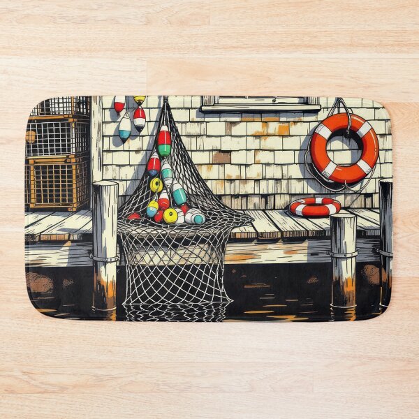 Item preview, Coastal Fisherman's Retreat  designed and sold by Finding Fortuity.