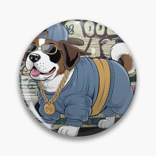 Item preview, Street St Bernard Vibes designed and sold by NeatThingLover.
