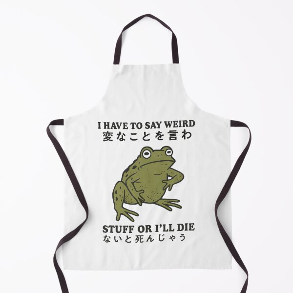 Item preview, I Have To Say Weird Stuff Or I Will Die Retro 70s designed and sold by JuliusaMenzelo.
