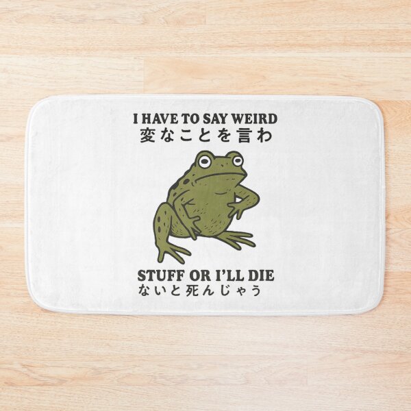 Item preview, I Have To Say Weird Stuff Or I Will Die Retro 70s designed and sold by JuliusaMenzelo.