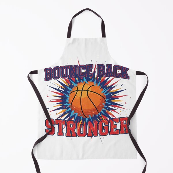 Item preview, Bounce Back Stronger Basketball Motivation T-Shirt | Resilience Sports Tee for Athletes & Hustlers designed and sold by Sushikidsntoddlers.