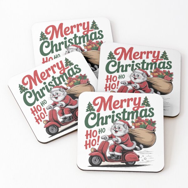 Item preview, Ragdoll cat Christmas drive a motorcycle designed and sold by kaka8888.