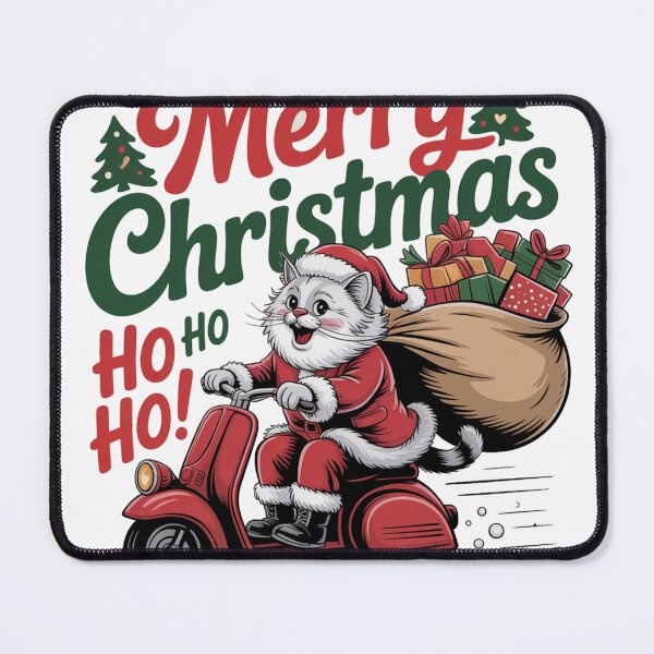 Item preview, Ragdoll cat Christmas drive a motorcycle designed and sold by kaka8888.