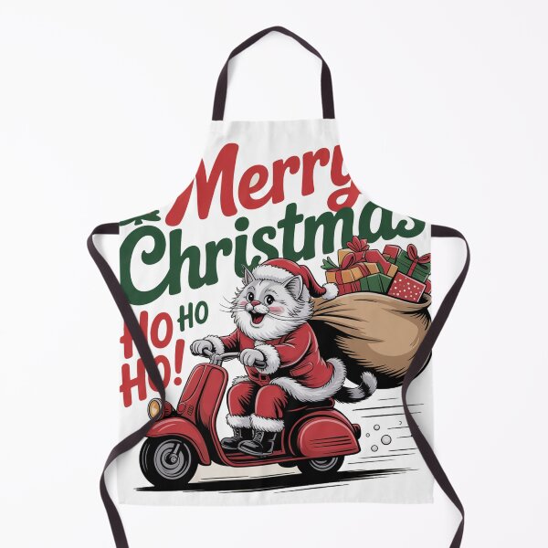 Item preview, Ragdoll cat Christmas drive a motorcycle designed and sold by kaka8888.