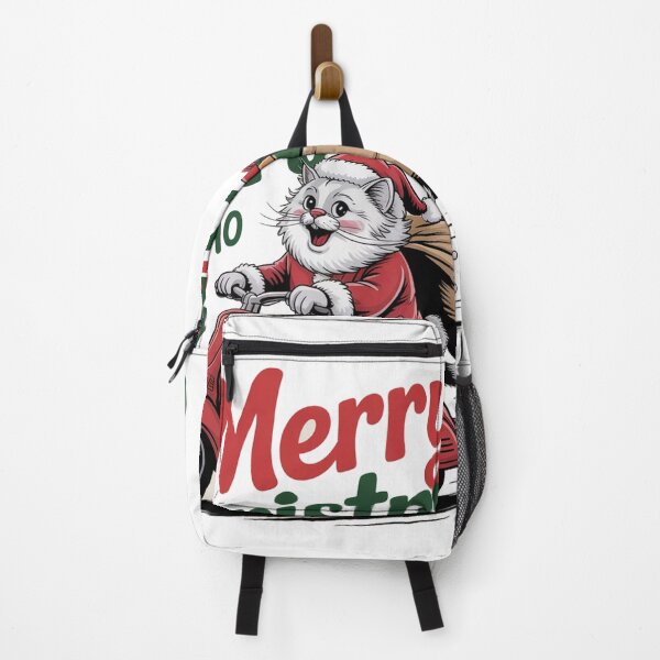 Item preview, Ragdoll cat Christmas drive a motorcycle designed and sold by kaka8888.