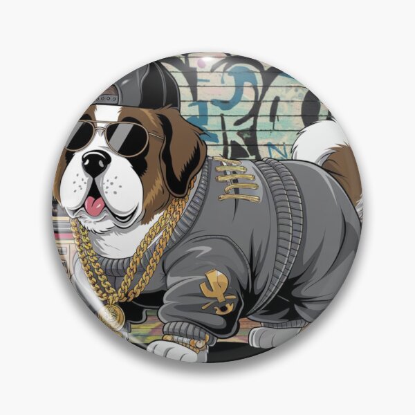 Item preview, Rap Star St Bernard designed and sold by NeatThingLover.