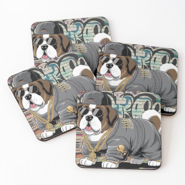Item preview, Rap Star St Bernard designed and sold by NeatThingLover.