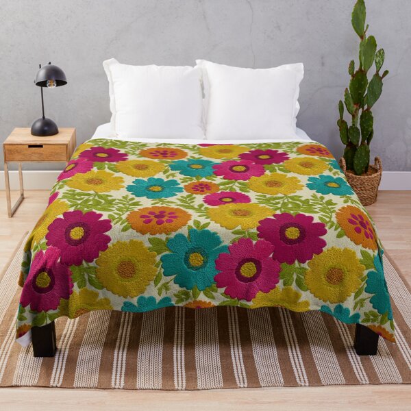 Item preview, Edgy Charming Floral Embroidered Print For Summer Birthday designed and sold by RoyalStarsPatts.