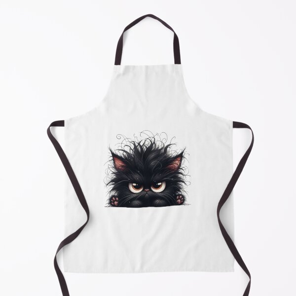 Item preview, Grumpy Black Cat 10 designed and sold by Purranova.